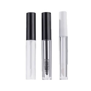 Tubes de gloss à lèvres vides avec applicateur brosse, emballage cosmétique en plastique 5ml/8ml/10ml Mita - Product Image 1