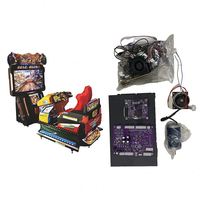 Kit d'accessoires pour machine de jeu d'arcade - Composants métalliques en acier inoxydable, design rétro, prise en charge de l'anglais, carte mère violette, refroidissement du moteur