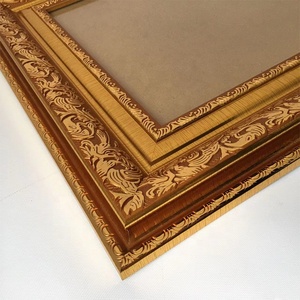 Accept Customize Any Size Vintage <strong>Large</strong> Size Gold Sliver Calligraphy and Painting <strong>Frame</strong> - Product Image 5