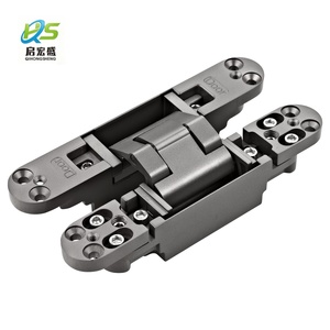 Customized Box 28x160mm Anti-brass Modern Design 3d Concealed Hinge 80kg Aluminum Door Apartment Furniture for Hotel Bld-g160 1 - Product Image 3