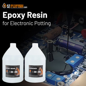 स्व-समतल 5:1 एपॉक्सी पॉटिंग यौगिक-थर्ली प्रवाहकीय और कोई फोम गठन रेसिन एपॉक्सी - Product Image 2