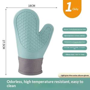Guantes de Silicona para Horno de Microondas, Gruesos, Anti-Quemaduras, Resistentes a Altas Temperaturas, Aislantes del Calor, 27.5cm, Diseño Panda - Product Image 4