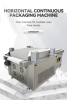 Machine d'emballage horizontale sous vide pour sacs oreillers, idéale pour les fourchettes et pinces – Emballeuse horizontale