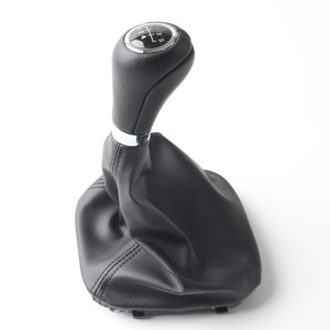 Pommeau de levier de vitesse de voiture à 5 vitesses manette de vitesse levier guêtre couvercle de botte pour Mercedes Benz C/E/GLK W203 W204 C300 W207 W212 noir - Product Image 2