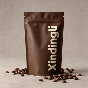 Custom OEM Printed Matte Coffee <b>Bag</b> with Valve 250g 500g 1kg Stand Up Zipper Pouch for Roasted Coffee Beans Retail - Product Image 2