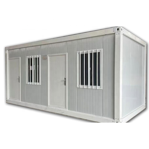 2025ใหม่บ้านตู้คอนเทนเนอร์เหล็กสำเร็จรูป4ห้องนอนบ้านแบบแยกส่วนดีไซน์ทันสมัยปรับขนาดได้ - Product Image 1