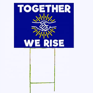 Panneaux publicitaires temporaires en polypropylène (PP) pour extérieur, résistants aux UV et imperméables, pour affichage routier, signalisation de chantier et signalisation de jardin. - Product Image 3