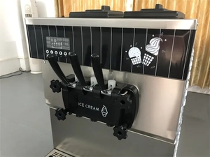 Brenu A Cornet De Glace R404a Cono de venta suave automático Máquinas completas Máquina de helado de mesa - Product Image 2