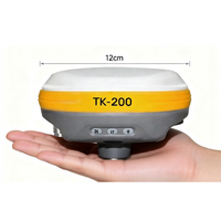 Récepteur GNSS RTK Rover et Base avec portée radio interne de 3 à 5 km pour le repérage de chantier