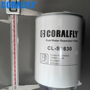 Fabricante Chino Coralfly, Filtro Separador de Agua y Combustible Diésel para Camiones 23401-1630 FS19687 P551057 BF1223-O ISO/TS 16949 Nuevo - Product Image 4