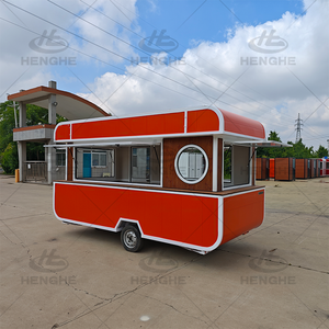 Remolque de Comida de Alta Resistencia con 4 Ruedas y Sistema de Frenos para Remolcar con Coche o SUV, Apto para Negocios de Catering Móvil - Product Image 3