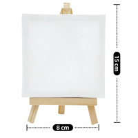 Vente en gros de toile d'art en lin personnalisable en bois tendu blanc pour la personnalisation de la taille pour la peinture sur coton personnalisée