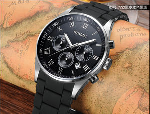 AR5906 AR5919 ผู้ชายหรูหรากีฬานาฬิกาควอตซ์สายเหล็กอเนกประสงค์ 43 มม.เส้นผ่านศูนย์กลางหน้าปัดสแตนเลสตัวชี้ - Product Image 5