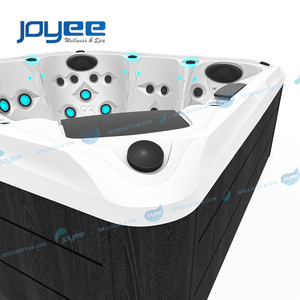 JOYEE Vente en gros Meilleure vente Balcon <span class=keywords><strong>Meilleur</strong></span> design Bain à remous <span class=keywords><strong>extérieur</strong></span> Spa Jacuzzis 5 personnes Whirlpool Fabricant - Product Image 5