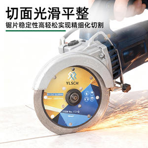 Disco de Láminas Ylsch 105mm x 10mm x 1.2mm 20mm, Muela Abrasiva de Diamante Azul para Pulir Azulejos de Cerámica y Mármol - Product Image 3