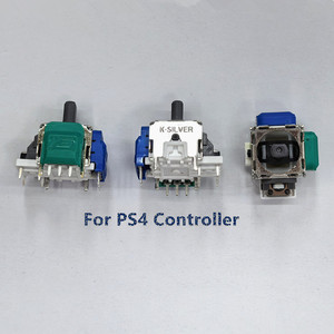 Joystick TMR Hall SYYTECH para Controles PS5, PS4, Switch Pro, <span class=keywords><strong>Xbox</strong></span> One <span class=keywords><strong>Series</strong></span> S/<span class=keywords><strong>X</strong></span> <span class=keywords><strong>Elite</strong></span>, Repuestos de Reparación en Verde y Azul - Product Image 4