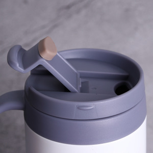 Gobelet isotherme à double paroi <span class=keywords><strong>2023</strong></span>, tasse thermique, tasses en acier inoxydable, tasse à café avec poignée - Product Image 3