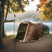 Tente gonflable à coque dure pour cabine de peinture gonflable portable personnalisée Wind Valley pour toit de voiture pour usage extérieur