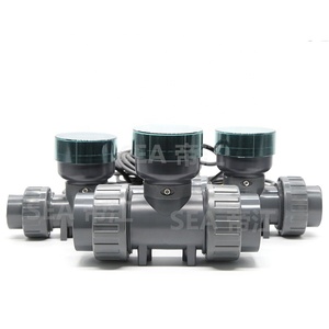 ZJPVC-LCD-DN40 50 mét RS485 đầu ra kỹ thuật số tín hiệu xung dòng Turbine mét cho bể nước & hồ bơi phụ kiện đếm lưu lượng kế - Product Image 2