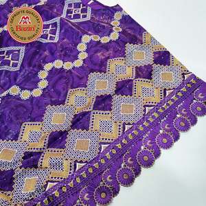 Nouvelle Arrivée Robe Boubou Dashiki Africaine en <span class=keywords><strong>Bazin</strong></span> Riche, Taille Mixte, Originale, Nigériane, Traditionnelle, Robe de Mariée ou Vêtement de Cérémonie - Product Image 4