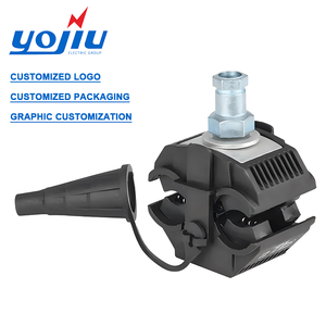 1KV JJC tipe insulasi konektor tindik penjepit JBC-3 tegangan rendah garis tusukan penjepit pria/wanita Daya tembaga plastik - Product Image 1