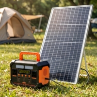 Machine de nettoyage de panneaux solaires et système de suivi des collecteurs avec 21,5 % d'efficacité, modèle 227-201-640W pour ferme solaire