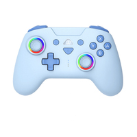 Controles de Juego de Alta Calidad, Joysticks, Mando para Switch, Conexión Inalámbrica BT, Gamepad con Multifunción para Switch