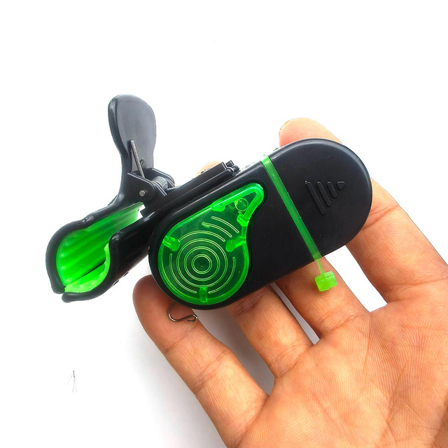 Fishing Alarm Sensor Plastic Automatic Bell Electronic Casting Rod Sea Rod High Sensitivity Multi-Position Use Fishing Gear