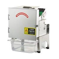 Coupe-légumes multifonctionnel, petite machine commerciale pour couper les légumes, les poireaux, les oignons verts et les poivrons, hachoir à échalotes