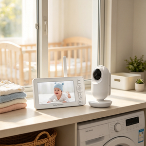 Baby Cry Detector, Long Range Monitor, <strong>Babyphone</strong> Digital Audio Baby Monitor with Practical Temperature Monitor - Product Image 1