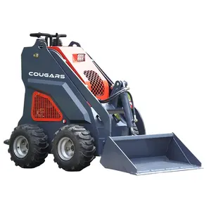 2024 Nieuwe Mini Skid Stuur Lader 700Kg Skid Loader Met Optionele Attachments Te Koop