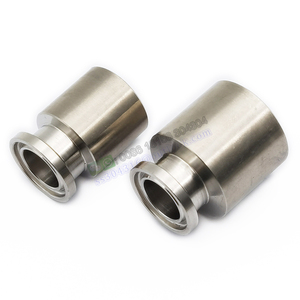 Adaptateur de raccordement sanitaire en acier inoxydable à trois colliers, connecteur de tuyau femelle 1/2 pouce x 3/4 pouce, Tri-Clamp femelle <span class=keywords><strong>BSPP</strong></span> NPT - Product Image 6