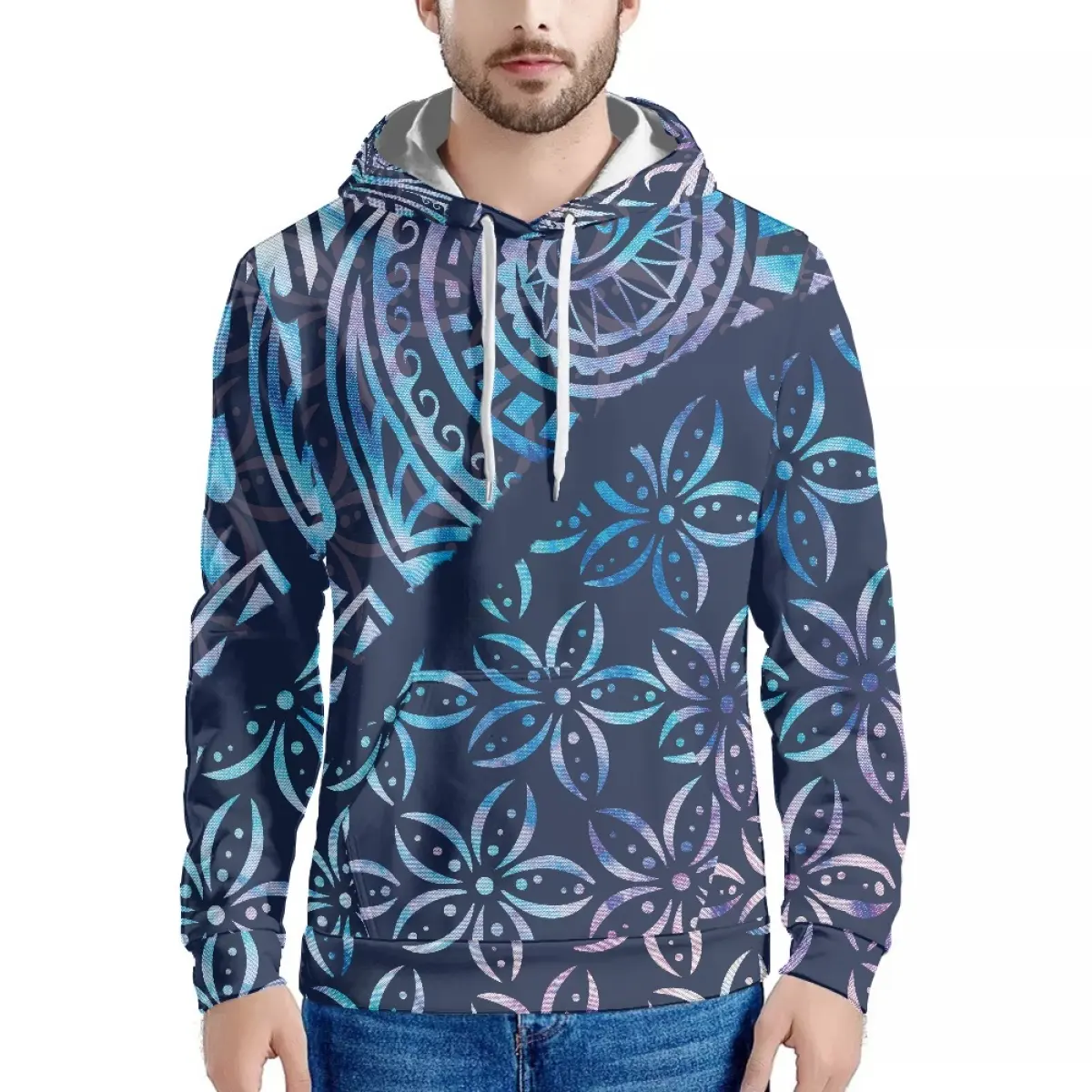 Mexican Clothing Polynesian Style Fabric Crop Hoodies For Men Women Unisex Sport Casual Wear Quality Polyester Hoodies 2022