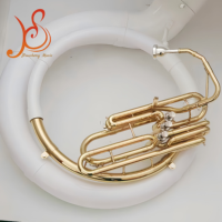 Sousaphone professionnel en fibre de verre BBb léger pour fanfare, idéal pour les performances des groupes scolaires