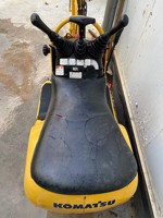 Miniexcavadora Komatsu PC01 Usada para Jardinería/Paisajismo/Instalación de Tuberías