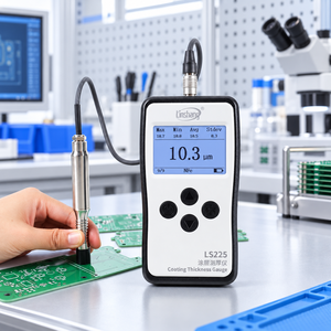 Medidor de Espesor de Revestimiento de Alta Precisión Linshang LS225 con Sonda N1500 para Pruebas de Superficies de Hierro y NFe - Product Image 2