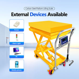 유연한 리프팅 및 기록 데이터를 갖춘 SOHE SHGTF 탄소강 다기능 모바일 리프팅 플랫폼 스케일 트럭 - Product Image 6