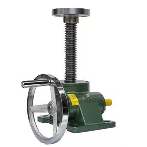 Vérin à vis à vis sans fin manuel SWL 1T 2.5T 5T 10T 25T Boîte <span class=keywords><strong>de</strong></span> vitesses à vis sans fin <span class=keywords><strong>pour</strong></span> levage - Product Image 1