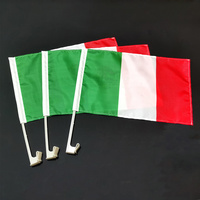 Drapeau de fenêtre de voiture avec logo personnalisé, nouvelle décoration, produit très vendu, impression numérique personnalisée pour voiture