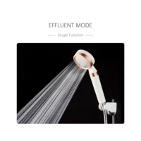 Populaire coloré vitamine C élimination du chlore purifier l'eau PP filtre coton pommeau de douche pour accessoires de robinet de salle de bain