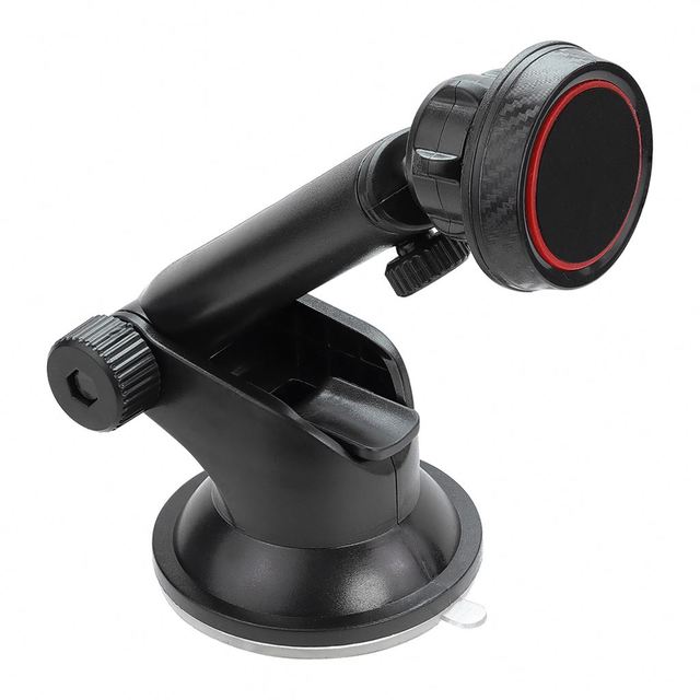 Rotation Car Air Vent Outlet Windshield Long Retractable Rod Navigation GPS Magnetic Phone Holder Mobile Mounting Bracket Stand