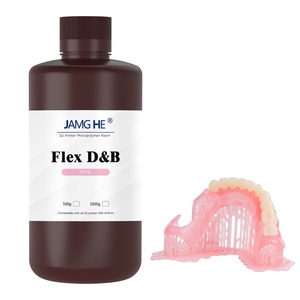 Resina per Modelli di Base per Protesi Dentarie JAMG HE Flex, con Eccellente Resilienza, Tenacità e Resistenza alla Fatica, Adatta per DLP LCD - Product Image 3
