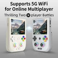 Console de jeu portable RG406 pour PS2 RGB light gaming player 4-inch Touch screen game console handheld avec système Android 13