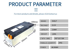 Modulo batteria NMC EV Svolt 8 s1p 86Ah 29.6V batteria agli ioni di litio 4 s1p 180Ah 6 s1p 114Ah batteria auto foglia - Product Image 2