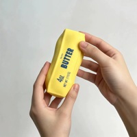 Tendance du moment : Jouet sensoriel souple en forme de bâton de beurre croustillant, son os craquant, fait main, friable, anti-stress, cadeau de fête