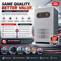 Stabilisateur de tension triphasé servo AVR de qualité à coût réduit, régulateur AC 10 kVA 15 kVA 30 kVA pour 220 V 230 V 380 V 480 V