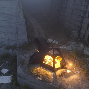 Tailveil suv dix nombreuses options paquet de tente connectable auvent arrière tente dôme pour voiture <span class=keywords><strong>tesla</strong></span> - Product Image 2