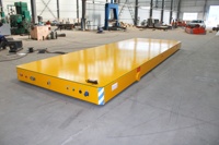 Chariot résistant d'équipement de transfert d'utilisation de transport d'usine 5 tonnes-100 tonnes de type à piles sans rail