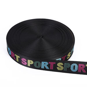 Ceinture de sangle Jacquard de conception personnalisée pour sangle de sac Sangle Jacquard nationale colorée pour la décoration de vêtement - Product Image 6