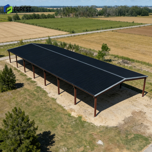 อาคารโลหะอุตสาหกรรมอัจฉริยะอเนกประสงค์น้ำหนักเบาแข็งแรงทนทานต่อการกัดกร่อนขนาด 20x30x10 สำหรับการจัดการขยะอย่างล้ำสมัย - Product Image 1